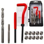 ZESTAW DO NAPRAWY GWINTÓW naprawczy M8 x 1,25 wiertło wkładki MAGNUS