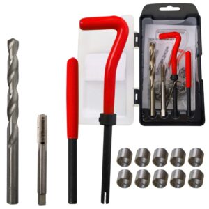 ZESTAW DO NAPRAWY GWINTÓW naprawczy M8 x 1,25 wiertło wkładki MAGNUS