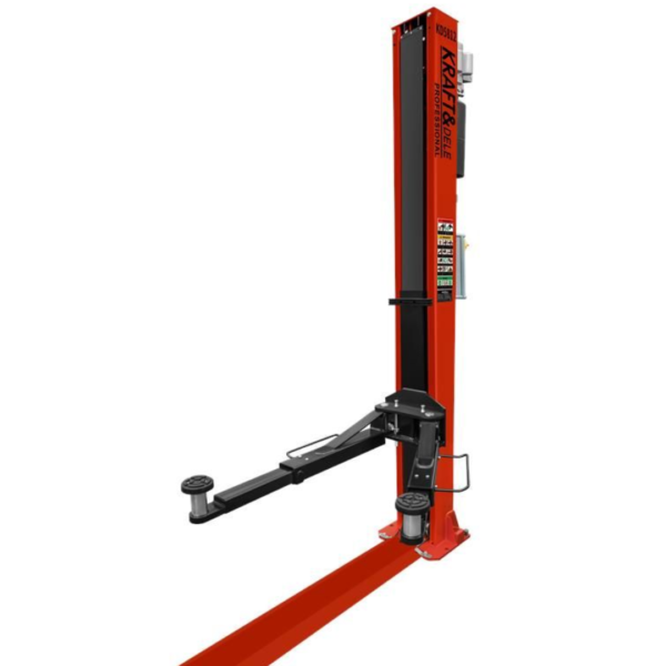 PODNOŚNIK DWUKOLUMNOWY 4,2T Hydrauliczny Automat 400V 2826 mm KRAFT&DELE