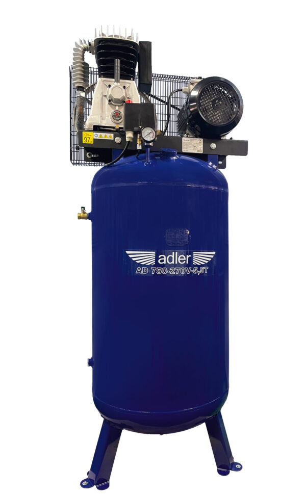 Sprężarka powietrza ADLER AD750-270V-5,5T 400V PION
