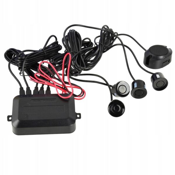CZUJNIK parkowania – cofania BUZZER UNIWERSALNY 12V + 4 sensory GEKO