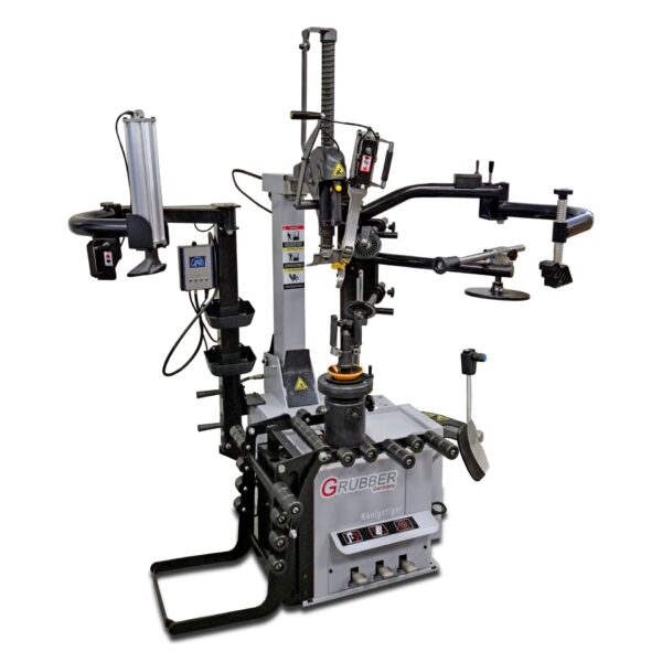Montażownica do kół bezłyżkowa automat 14″-28″ 400V Grubber