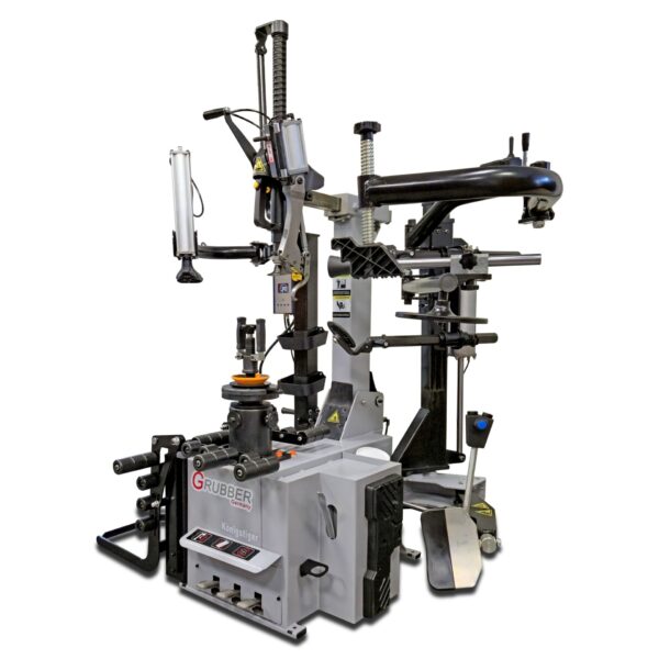Montażownica do kół bezłyżkowa automat 14″-28″ 400V Grubber