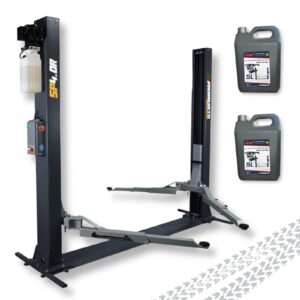 Podnośnik dwukolumnowy z ramą 4T ROBUSTO SP4.0R - do samochodów osobowych i dostawczych