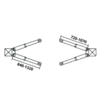 Podnośnik dwukolumnowy z ramą 4T ROBUSTO SP4.0R – do samochodów osobowych i dostawczych