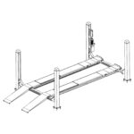Podnośnik 4-kolumnowy Diagnostyczny Bestlift 455XL 5.5T 5700mm