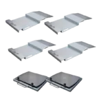 Komplet najazdów i płyt rozprężnych