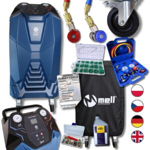 Stacja klimatyzacji półautomatyczna Arctic SMART 1234YF 12kg J. PL/DE/CZ/EN + zestaw startowy