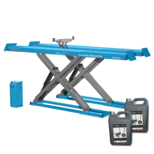 Bestlift ND50PS – podnośnik nożycowy 5.0T z szarpakiem do geometrii Profesjonalny podnośnik nożycowy 5 ton do geometrii i diagnostyki zawieszenia