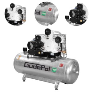 Sprężarka tłokowa GUDEPOL HDO 100/500/1150 bezolejowa