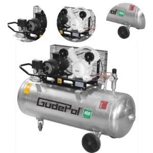 Sprężarka tłokowa GUDEPOL HDO 20/90/300/230 bezolejowa