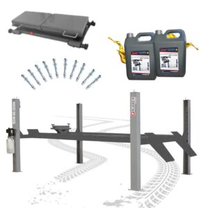 Czterokolumnowy podnośnik do geometrii GRUBBER 5,5T SDW-50.3DNN