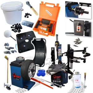 Wyważarka Monkey 400 + Montażownica WRS500+ MELL PRO + Zestaw startowy