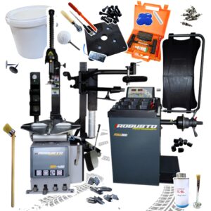 Wyważarka RSW300 RUN FLAT + Montażownica SM-400 ROBUSTO + Zestaw startowy