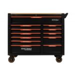 Szafka wózek na narzędzia KRAFT&DELE 12 szuflad KD1064