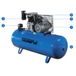 Sprężarka tłokowa GUDEPOL GD 60-270-830 3L