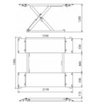 Mobilny podnośnik nożycowy BESTLIFT N35NE-H 3500kg
