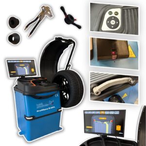 Wyważarka automatyczna BestProduct Profidyna 512VL 10"-24" ekran LCD laser