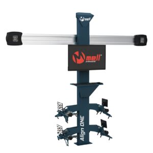 System geometrii kół 3D ALIGN ONE ustawianie zbieżności 4 kół pomiar dynamiczny MELL PRO