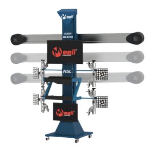 System geometrii kół 3D ALIGN MASTER NSL pomiar i regulacja 4 kół pomiar dynamiczny baza pojazdów diagnostyka MELL PRO