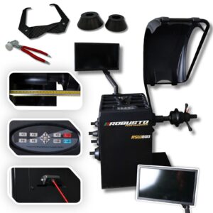 Wyważarka osobowa automatyczna ROBUSTO RSW600 10"-28" laser ekran LCD 230V
