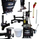 Montażownica do kół osobowych półautomatyczna ROBUSTO RSM300 10″-24″ 230V