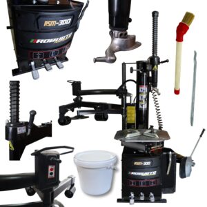 Montażownica do kół osobowych półautomatyczna ROBUSTO RSM300 10"-24" 230V