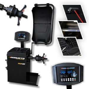 Wyważarka automatyczna do kół osobowych ROBUSTO RSW400 10"-28" laser 230V