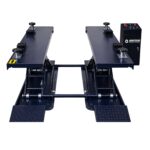 Podnośnik nożycowy mobilny 230V 3500KG 1400mm CASTEX QJY-S4E z najazdami