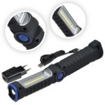 LAMPA WARSZTATOWA COB LED 3W + SMD LED 3W OBROTOWA MAGNETI MARELLI