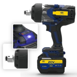 Klucz udarowy E-Lion 3/4” 2400 Nm 20V + 2 akumulatory 8Ah MAGNETI MARELLI