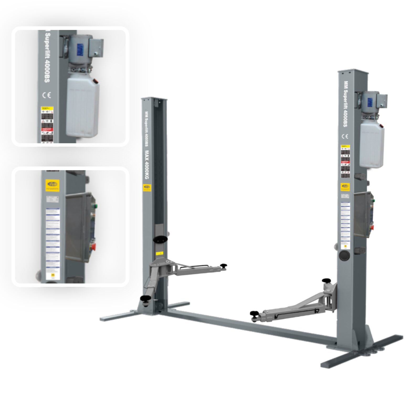 Podnośnik dwukolumnowy z ramą 4T 400V 2,2kW 4000BS MAGNETI MARELLI Podnośnik dwukolumnowy z ramą 4T 400V 2,2kW 4000BS MAGNETI MARELLI