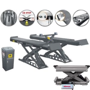 Podnośnik nożycowy geometria z dźwignikiem 5,5T 400V MM Superlift 5000SC