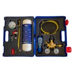 ZESTAW DO BADANIA NIESZCZELNOŚCI AZOT/ WODÓR Z BUTLĄ 2,2 KG HYDROGEN MAGNETI MARELLI