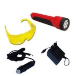 LAMPA UV 50W Z ŁADOWARKĄ I OKULARAMI MAGNETI MARELLI