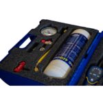 ZESTAW DO BADANIA NIESZCZELNOŚCI AZOT/ WODÓR Z BUTLĄ 2,2 KG HYDROGEN MAGNETI MARELLI