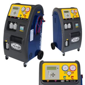 Stacja klimatyzacji automatyczna R134a baza danych drukarka butla 25kg Magneti Marelli ALASKA BUS