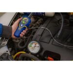 ZESTAW DO BADANIA NIESZCZELNOŚCI AZOT/ WODÓR Z BUTLĄ 2,2 KG HYDROGEN MAGNETI MARELLI