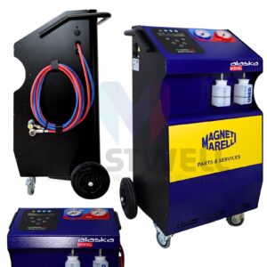 Stacja klimatyzacji automatyczna 12L USB baza danych ALASKA PRIME HFO1234YF