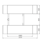 Podnośnik nożycowy mobilny 4000kg 1200mm 230V N40NE-L PRO BESTLIFT