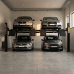 PODNOŚNIK PARKINGOWY CZTEROKOLUMNOWY PODWÓJNY 3.6T 1800mm Bestlift 436P-D