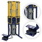 Pneumatyczna montażownica kolumn MacPherson osobowe busy SUV POWERGY 2500 Magneti Marelli