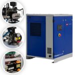 Kompresor śrubowy PremiumPower 10 | 10 KM / 7,5 kW | 377-1250 l/min AIRPRESS