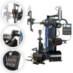 Montażownica do kół osobowych automatyczna Leverless 13″-30″ 230V LCD RunFlat Expert Series 1330 WEBER