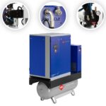 Kompresor śrubowy PremiumPower 15 TD270 | 15 KM / 11 kW | 591-1701 l/min | 270 l AIRPRESS