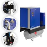 Kompresor śrubowy PremiumPower 20 TD270 | 20 KM / 15 kW | 1100 – 2420 l/min | 270 l AIRPRESS