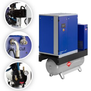 Kompresor śrubowy PremiumPower 20 TD270 | 20 KM / 15 kW | 1100 - 2420 l/min | 270 l AIRPRESS