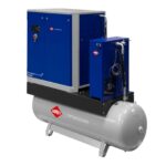 Kompresor śrubowy PremiumPower 15 TD500 | 15 KM / 11 kW | 591-1701 l/min | 500 l AIRPRESS