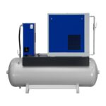 Kompresor śrubowy PremiumPower 10 TD500 | 10 KM / 7,5 kW | 377 – 1250 l/min | 500 l AIRPRESS
