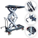 Podnośnik ręczny platformowy do silników skrzyń 1T 1700mm WP1000M Nortec Pro